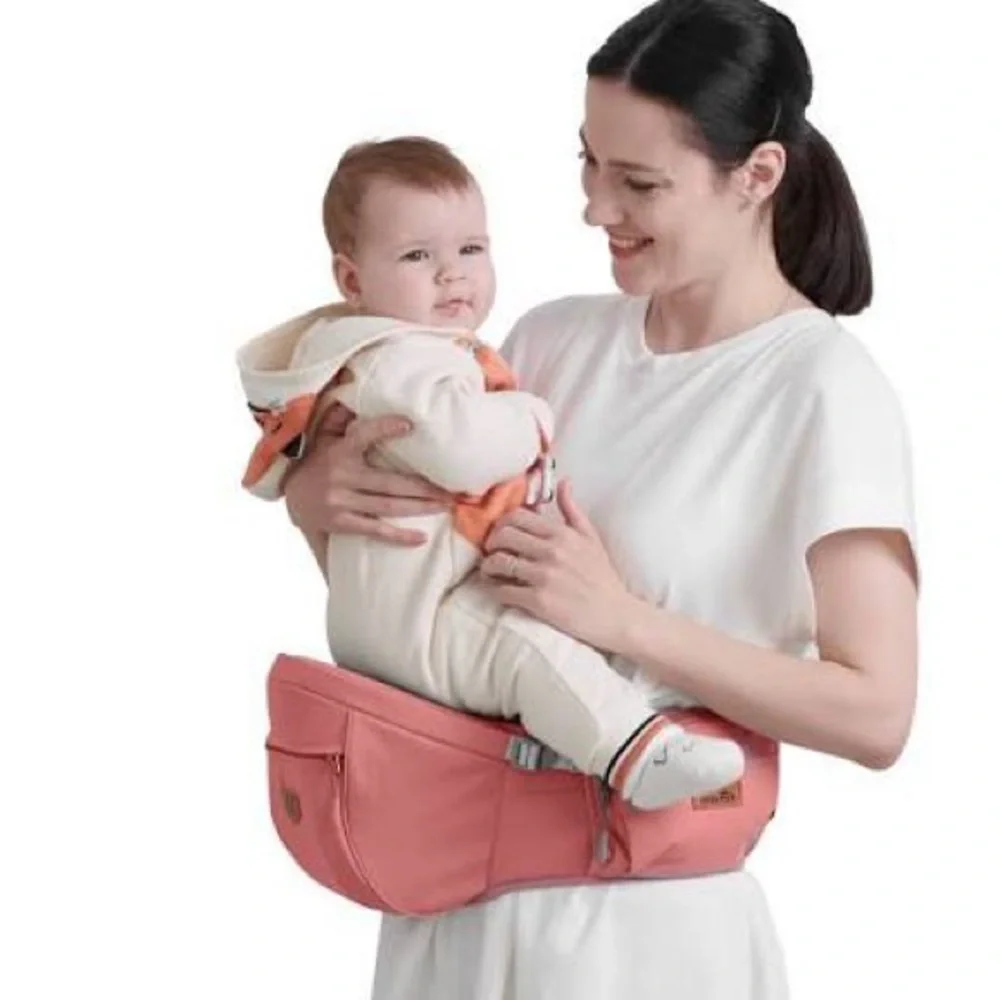 MATERNITY- Baby bag- Coral Pink- Used to help hold baby-NWT